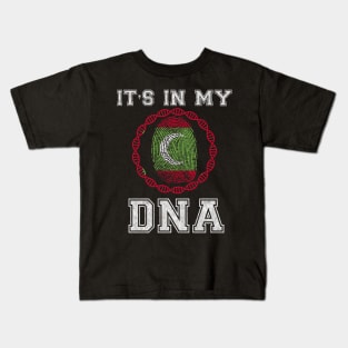 Maldives  It's In My DNA - Gift for Maldivian From Maldives Kids T-Shirt